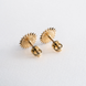 Yellow Gold Diamond Earrings 326173122 from the manufacturer of jewelry LUNET JEWELERY at the price of $507 UAH: 3